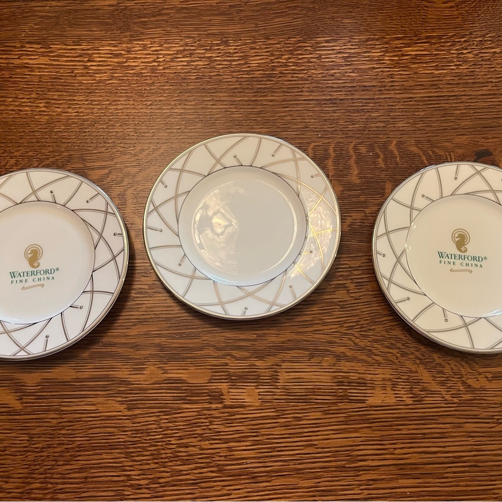 Waterford Fine China Merrill Bread Plates
